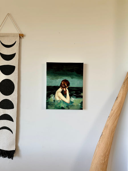 Married to the Sea 11x14 stretched canvas ready to ship