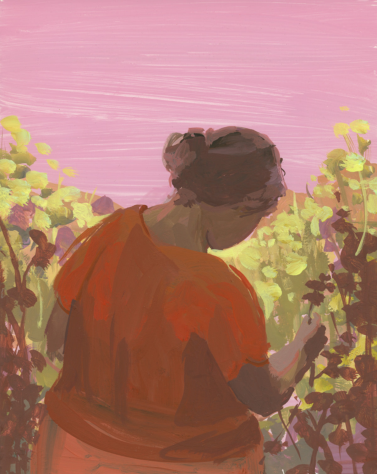 Harvest . original painting