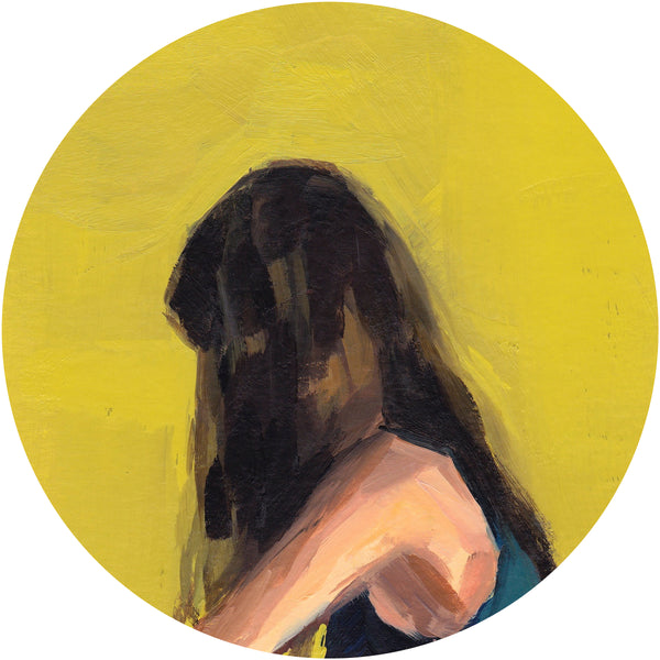 Portrait in Yellow . Circle