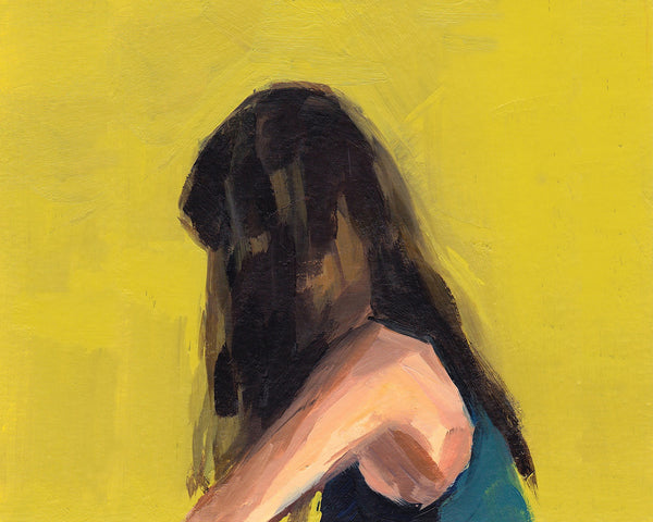 Portrait in Yellow . Horizontal